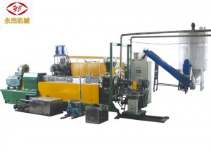 132kw PE PP plastik fim granulator, plastik fim resiklaj machin gwo kapasite