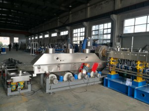 اعلي ڪارڪردگي PE Pelletizing مشين، PET Extruder مشين هڪ سال وارنٽي