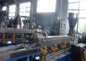 Water Strand PS ABS PA PP Extrusion Machine , Co Rotating Plastic Extrusion Line