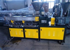 1.5kw Cutter Water Ring Pelletizer Plastic Extrusion Machine សមត្ថភាព 30-100kg/H