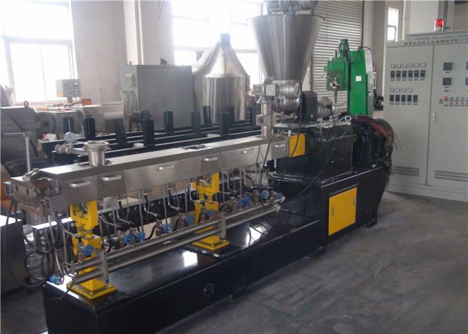 PA Nylon Extruder Engineering Plastic Pelletizing Machine 100-150kg / H 45 / 55kw