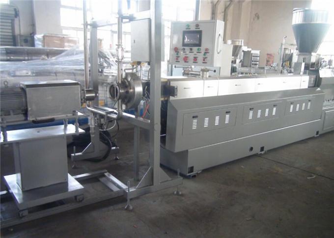 In The Water Twin Screw Polyethylene Extruder Machine 0-600rpm Revolutions