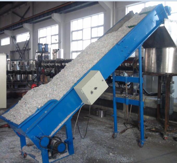 High Performance Waste Plastic Recycling Machine For PVC Transparent Bottle Materials