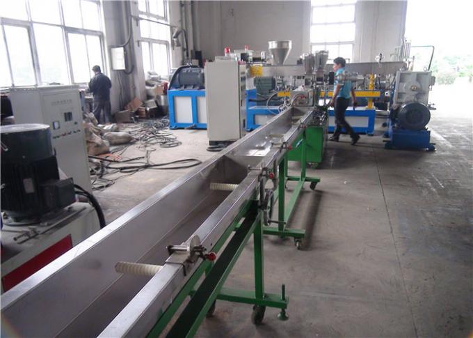 Water Strand PS ABS PA PP Extrusion Machine , Co Rotating Plastic Extrusion Line