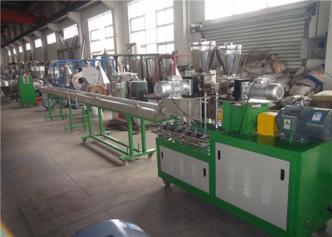 Double Screw Extruder PET Pelletizing Machine 10-20kg/H Capacity Energy Saving