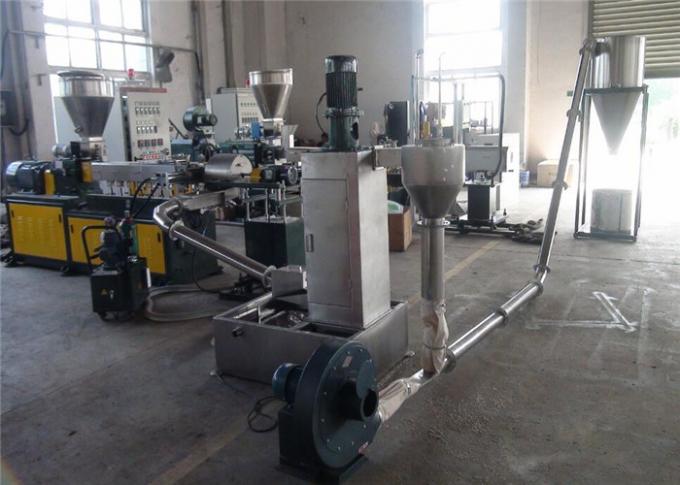 High Filler Masterbatch Extruder Water Ring Pelletizer High Output 18,5kw Power