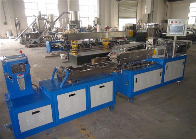 20mm Mini Laboratory Parallell Twin Screw Extruder, Pvc Extruder Machine PID Control