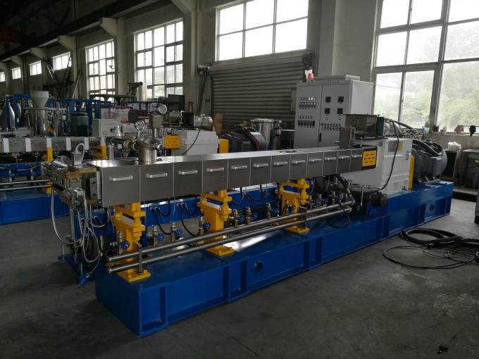 PA + Glass Reinforcement Twin Screw Extruder Machine With Vacuum Venting System