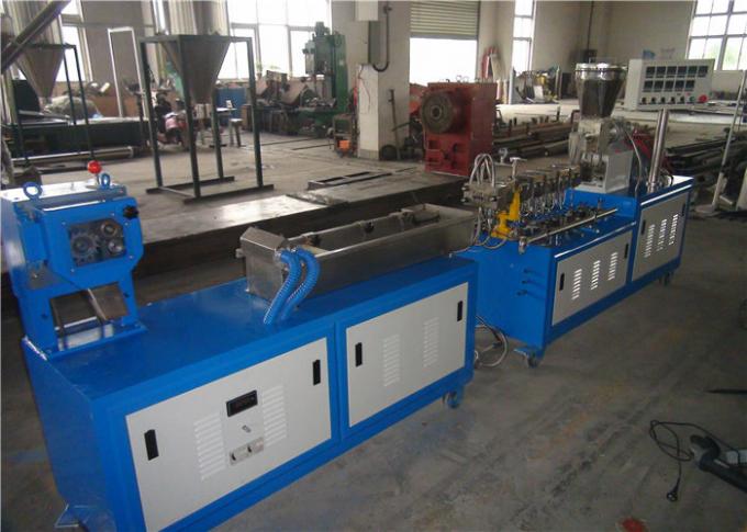 Nitridged Steel Side Feeder Lab Twin Screw Extruder Laboratory Pelletizer PID Control