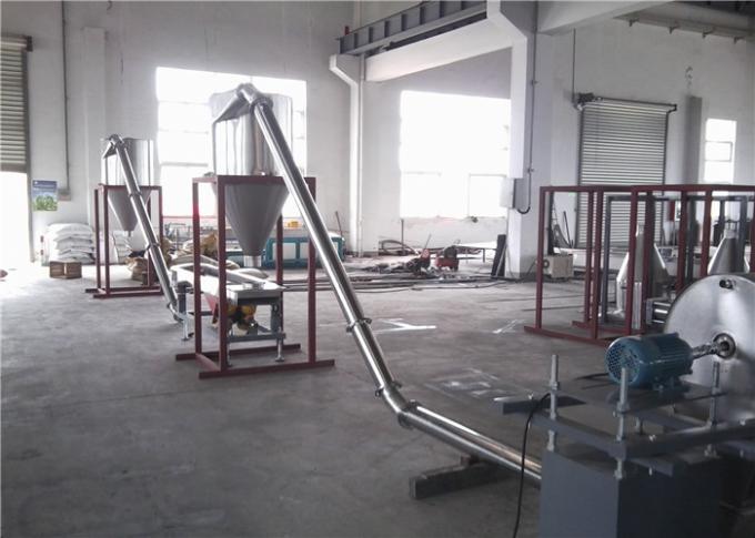 Interlock Control Plastic Pelletizing Equipment , Two Screw Extruder Machine