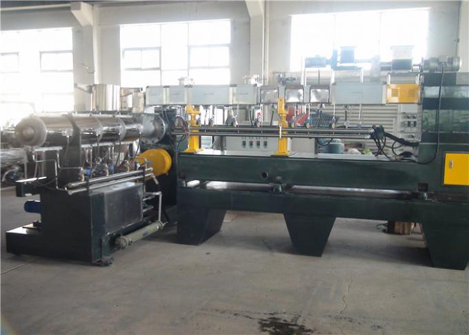ម៉ាស៊ីនក្រានីត PVC ធុនធ្ងន់ , ម៉ាស៊ីន pellet Extruder ឧស្សាហកម្មពីរដំណាក់កាល