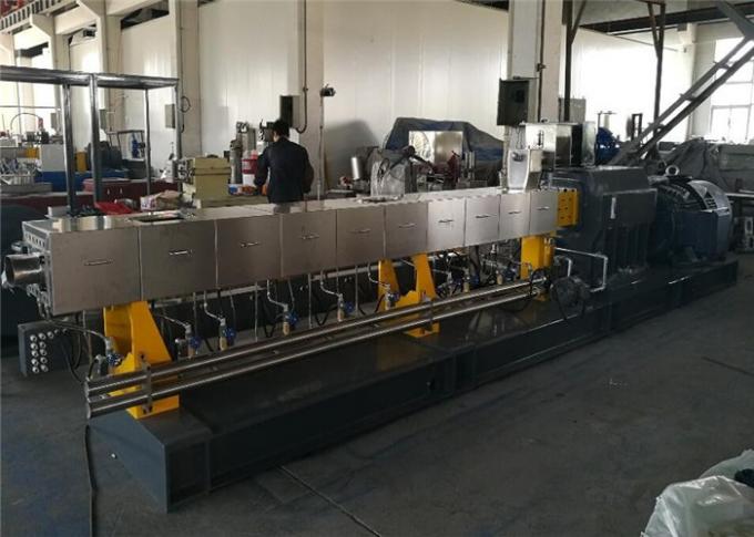 High Speed ​​Plastic Recycling MachineTwin Screw Plastic Extruder 250kw Power