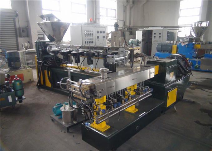 ຜົນຜະລິດສູງ Polymer Extrusion Equipment Plastic Pellet Extruder 250/90kw Motor