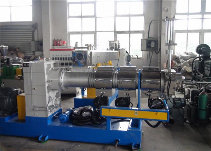 Auto PVC Granulator Plastic Granules Manufacturing Machine One Year Warranty