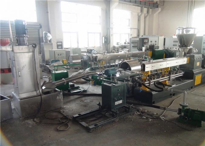 ABB Inverter Brand Filler Masterbatch Machine 500rpm Gearbox Revolisyon vitès