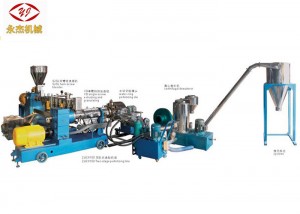 Yüksek Hızlı Plastik Granül Üretim Makinesi Su Halkalı Kalıp Yüzü Kesme Yolu
