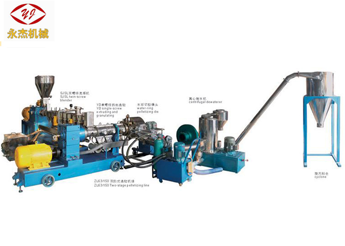 Высокоскоростное кольцо воды машины для производства пластиковых гранул умирает путь резки лица