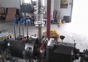 Stroj za ekstrudiranje HDPE / LLDPE, PLC podvodna jedinica za peletiranje 132kw motor