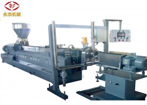 PLA PBAT POVH Startch Biodegradowalna maszyna do produkcji pelletu kompostowalnego Wytłaczarka dwuślimakowa