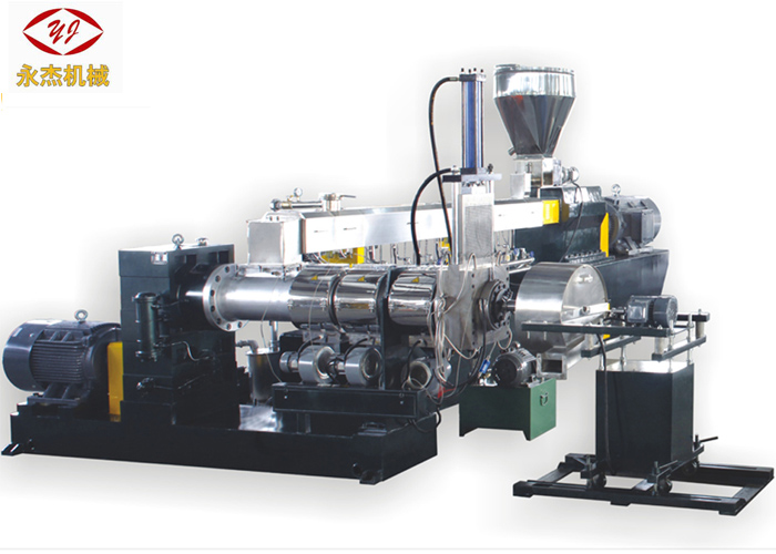 ដំណាក់កាលពីរ Carbon Black Filler Masterbatch Machine Water Ring វិធីកាត់ក្តៅ