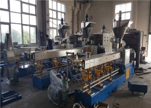 Ang High Speed ​​​​Awtomatikong WPC Extruder Machine SISMENS BEIDE Brand Main Motor