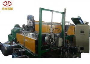 هاء پاور 132kw PE Extruder مشين، پلاسٽڪ گرينول ٺاهڻ واري مشين