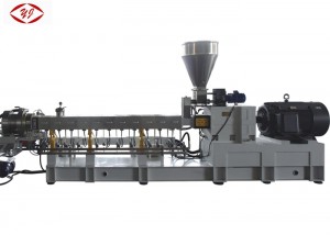 2500kg / h PE / PP mei Caco3 Master Batch Mamchine Water Ring Pelletizing Machine 800rpm Extruder Twin Screw