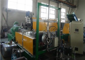 Hochleistungs-132-kW-PET-Extrudermaschine, Kunststoffgranulat-Produktionsmaschine