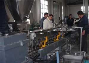 Recycling Plastic Film Extrusion Machine , Single Screw PE PP Extruder Machine