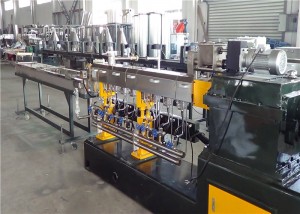 Umshini We-PET Pelletizing Osebenza Kakhulu Nge-Twin Screw Extrusion System