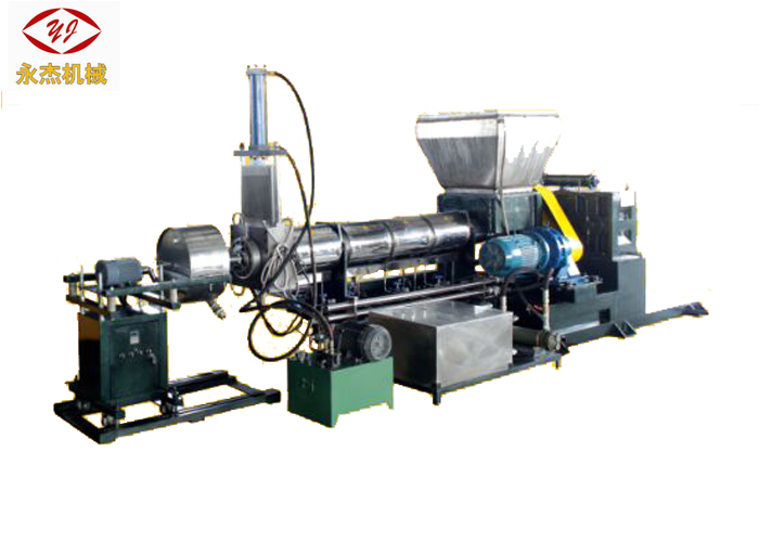 Machine simple automatique d'extrusion de vis, machine en plastique de rebut de granulatoire