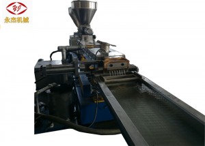 Dlo Strand PET Pelletizing machin pou PET Flakes IV Pèt nan 5%