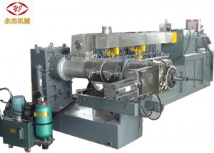 2000 kg/t Hard, myk PVC-granulatmaskin Dobbelttrinns ekstruder PVC-pelletiseringsmaskin 350kw motor