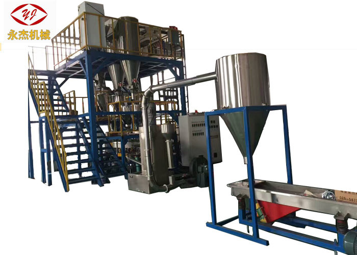 Automatic Feeding Plastic Masterbatch Extruder PP Hdpe LDPE LLDPE Extrusion Machine Featured Image