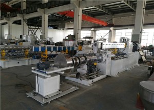 Automatic Extruder PVC Machine, Twin Screw Compounding Extruder SISMENS Motor