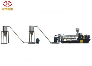 51mm Filler Masterbatch Pelletizing Line, Air Cooling Plastic Pellet Maker