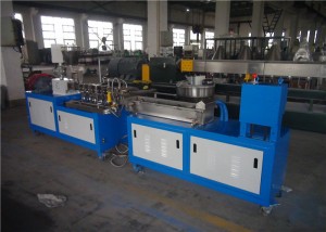 Plastic Compound Test Lab Twin Screw Extruder 0-600rpm omdrejningshastighed