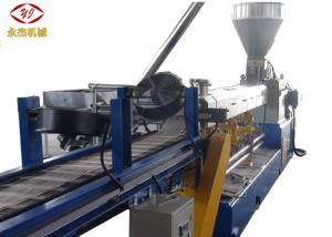 Máquina de peletización de plástico PLA de amidón de millo de 200 kg/h, equipo de extrusión de polímeros