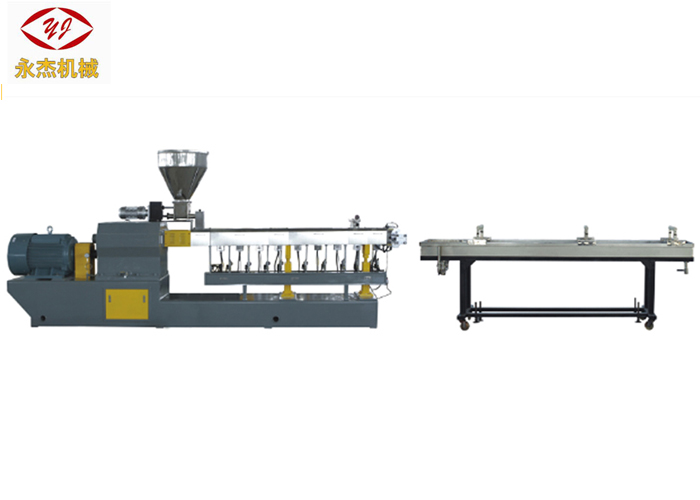 Máquina de peletización de PET de alta eficiencia con sistema de extrusión de dobre parafuso