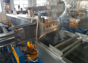 PVC 10-20kg/H réutilisant la résistance à l'abrasion de manière de coupe de brin d'eau de machine