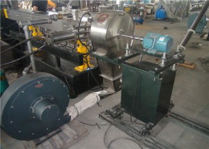 65m PE полнење Masterbatch Машина за воздушно ладење матрица Начин на сечење лице противрѓосување