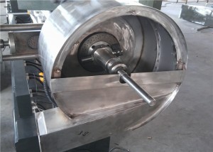62,4 mm diameter Twin Screw Pelletizer Master Batch Making Machine Høj effektivitet