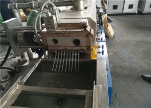 Stroj za ekstrudiranje s dva vijka, Stroj za ekstrudiranje PET plastike 400 kg/h