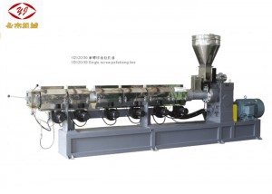 Calcium Carbonate Filler Masterbatch Machine Dako nga Kapasidad W6Mo5Cr4V2 Screw Material