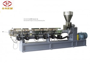 Calcium Carbonate Filler Masterbatch Machine ຄວາມຈຸຂະຫນາດໃຫຍ່ W6Mo5Cr4V2 Screw Material