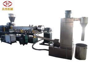 ኤቢቢ ኢንቬርተር የውሃ ቀለበት Pelletizer Twin Screw Extruder የአንድ አመት ዋስትና