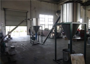 Cikakken Injin Pelletizing WPC Na atomatik Tare da Iska - Tsarin Taimako na Sanyaya