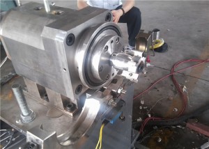 Màquina d'extrusió de polímers de 0-800 rpm de revolucions W6M05Cr4V2 Material de cargol